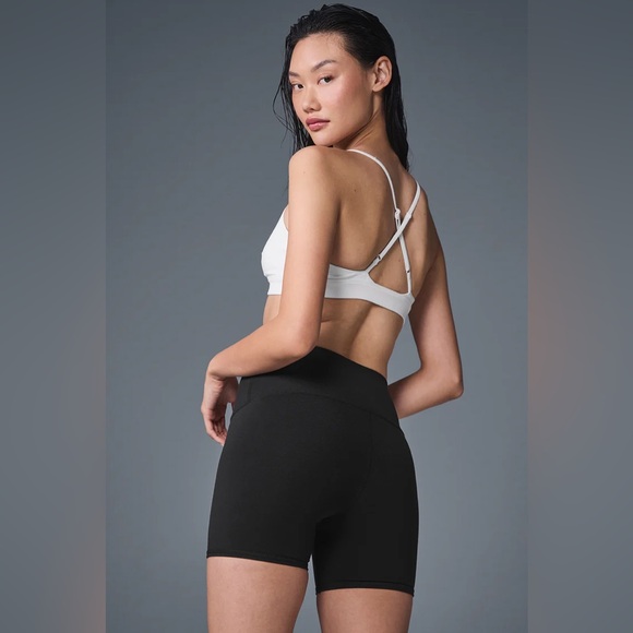 ALO YOGA | ✨NEW✨ Splendor Bra in White/Black - Picture 4 of 6